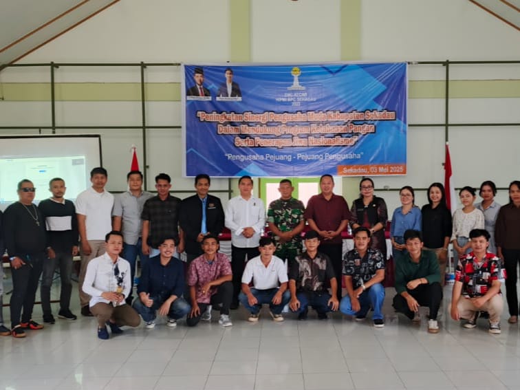 Diklatcab HIPMI Sekadau 2025 Soroti Ketahanan Pangan dan Nasionalisme Pengusaha Muda