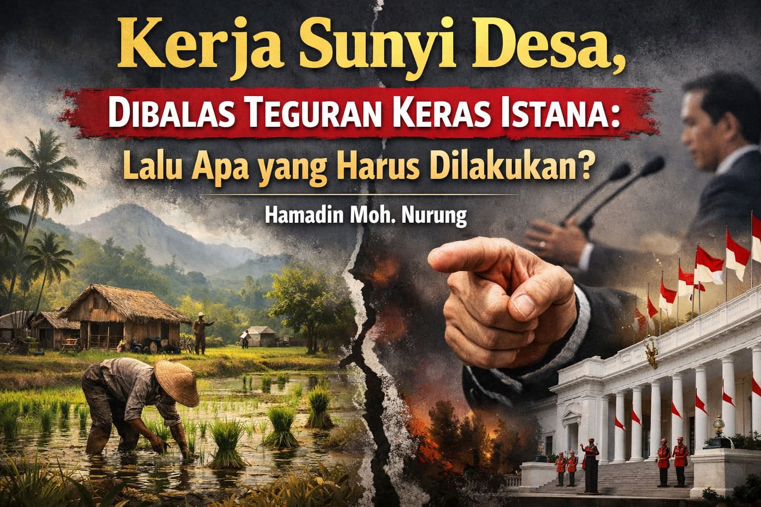 Kerja Sunyi Desa, Dibalas Teguran Keras Istana: Lalu Apa yang Harus Dilakukan?