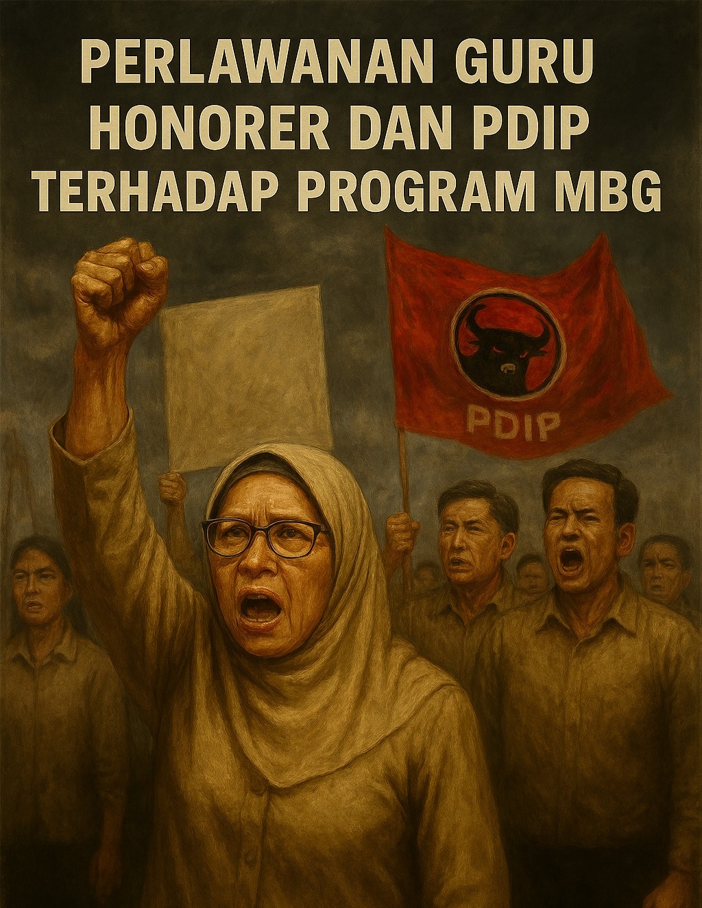 Perlawanan Guru Honorer dan PDIP terhadap Program MBG