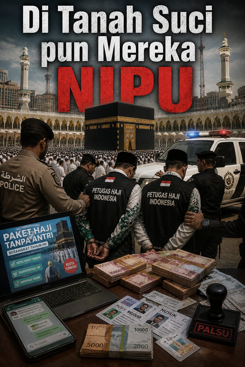 Salut dengan Warga Kita, di Tanah Suci pun Mereka Praktik Nipu