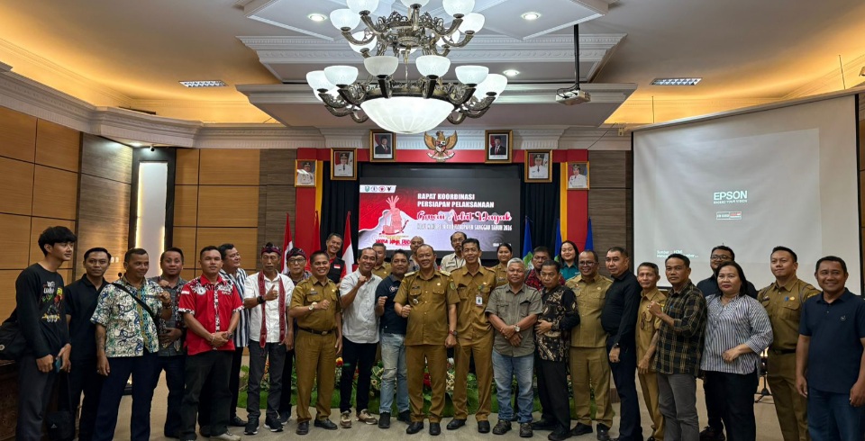Menuju Gawai Dayak Nosu Minu Podi XXII Sanggau : Persiapan Capai 80 Persen, Siap Digelar Juli Mendatang